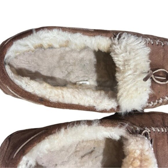 L.L. Bean Wicked Good Moccasin Slippers - Picture 8 of 12
